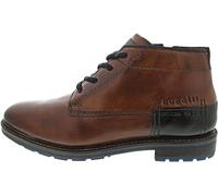 bugatti Stiefeletten Herren Glattleder braun, 43