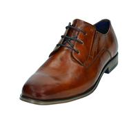 Bugatti Herren Business-Schnürschuhe Leagro 313A3S053000-6300 Cognac Größe 44
