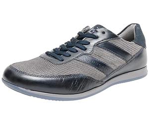 bugatti Man City Lace Shoe, Dark Blue/Light Grey, 44