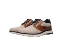 bugatti man-Herren - Derbies, Oxfords & Mönchsschuhe-331-AWB04, beige/Cognac, 43