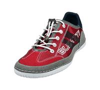 bugatti man Herren Low-Top Sneaker, Männer Schnürer, Wechselfußbett,Sportschuhe,Freizeitschuhe,Turnschuhe,Laufschuhe,leger,red (3000),40 EU/EU UK