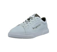 Sneaker BUGATTI "bugatti Sneaker Lederimitat", Herren, Gr. 40, weiß, Lederimitat, Schuhe Sneaker (52769763-40) weiß