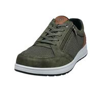 bugatti man Herren Low-Top Sneaker, Männer Sneaker,maennlich,Men,Halbschuhe,straßenschuhe,Strassenschuhe,Sportschuhe,Dark Green (7100),43 EU/EU UK
