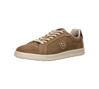 bugatti Sneaker Herren Veloursleder braun, 45 (10.5)