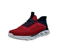 bugatti man Herren Low-Top Sneaker, Männer Sneaker, Wechselfußbett,Halbschuhe,straßenschuhe,Strassenschuhe,Sportschuhe,red (3041),44 EU/EU UK