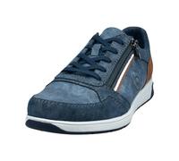 bugatti Herren Sneaker, Männer Schnürer,straßenschuhe,Strassenschuhe,lace-up Shoes,Low-tie,schnürschuhe,Halbschuhe,Blue (4000),45 EU / 10.5 UK