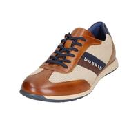 Bugatti Herren Sneaker Thorello – Wechselfußbett – cognac/braun – Größe 43