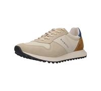 Sneaker BUGATTI "bugatti Sneaker Leder", Herren, Gr. 40, beige, Leder, Schuhe Sneaker (44221751-40) beige