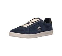 bugatti man Herren Low-Top Sneaker, Männer Sneaker, Wechselfußbett,Strassenschuhe,Sportschuhe,Freizeitschuhe,Turnschuhe,Blue (4100),44 EU/EU UK