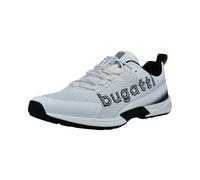 bugatti man Herren Low-Top Sneaker, Männer Sneaker, Wechselfußbett,straßenschuhe,Strassenschuhe,Freizeitschuhe,Turnschuhe,White (2000),46 EU/EU UK