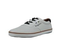 bugatti man Herren Low-Top Sneaker, Männer Sneaker, Wechselfußbett,straßenschuhe,Strassenschuhe,Sportschuhe,Turnschuhe,Offwhite (2100),44 EU/EU UK