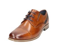 bugatti man Herren Mokassins, Männer Business Lace Shoe,Freizeitschuhe,Derby schnürung,maennlich,Men's,Men,lace-up Shoes,Cognac (6300),44 EU/EU UK