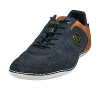 bugatti man Herren Mokassins, Männer Schnürer, Wechselfußbett,straßenschuhe,Freizeitschuhe,Derby schnürung,Men's,Dark Blue (4100),42 EU/EU UK