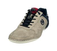 bugatti man Herren Mokassins, Männer Sneaker, Wechselfußbett,schluepfschuhe,Loafer,Freizeit,leger,schnürschuhe,sportlich,Taupe (1400),45 EU/EU UK