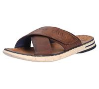 bugatti man Herren Slipper, Männer Mules, Wechselfußbett,schluepfschuhe,Loafer,Freizeit,Slip-ons,freitzeitschuhe,Men's,Cognac (6300),41 EU/EU UK
