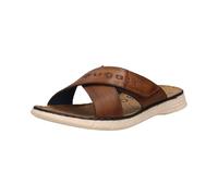 bugatti man Herren Slipper, Männer Mules, Wechselfußbett,Schlupfschuhe,schluepfschuhe,Loafer,Freizeit,leger,Slip-ons,Men,Cognac (6300),43 EU/EU UK