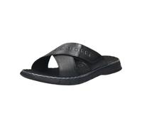 bugatti man Herren Slipper, Männer Slipper, Mokassins,Freizeit,Slip-ons,freitzeitschuhe,offener einschlupf,maennlich,Men's,Black (1000),42 EU/EU UK