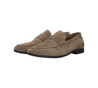 bugatti Loafer Herren Veloursleder braun, 45 (10.5)