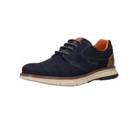 bugatti man Herren sportliche Schnürer, Männer Lace Shoe, Wechselfußbett,Derby schnürung,maennlich,Men's,Men,Low-tie,blau (4141),41 EU/EU UK