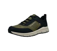 bugatti man Herren sportliche Schnürer, Männer Schnürhalbschuhe,Freizeit,schnürschuhe,Sneaker,Halbschuhe,Dark Green/Black (7110),44 EU/EU UK