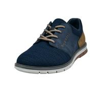 bugatti man Herren sportliche Schnürer, Männer Schnürhalbschuhe,Freizeitschuhe,maennlich,Men's,lace-up Shoes,Low-tie,Dark Blue (4100),43 EU/EU UK