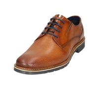 bugatti man Herren sportliche Schnürer, Männer Schnürhalbschuhe,Halbschuhe,Freizeitschuhe,Derby schnürung,maennlich,Men,Cognac (6300),44 EU/EU UK