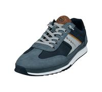 bugatti man Herren sportliche Schnürer, Männer Schnürhalbschuhe,lace-up Shoes,Schnuerschuhe,Schnuerer,Schnuerung,Blue/Dark Blue (4041),42 EU/EU UK