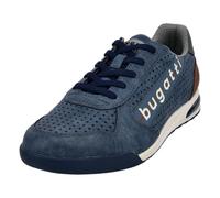 bugatti man Herren sportliche Schnürer, Männer Schnürhalbschuhe,lace-up Shoes,Schnuerschuhe,Schnuerer,straßenschuhe,leger,Blue (4000),45 EU/EU UK