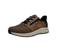 bugatti man Herren sportliche Schnürer, Männer Schnürhalbschuhe,lace-up Shoes,Schnuerschuhe,Schnuerer,Schnuerung,Cognac/Black (6310),45 EU/EU UK