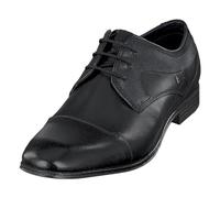 bugatti man Herren sportliche Schnürer, Männer Schnürhalbschuhe,Schnuerschuhe,Schnuerer,straßenschuhe,Strassenschuhe,Black (1000),42 EU/EU UK