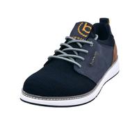 Sneaker BUGATTI "bugatti Sneaker Textil", Herren, Gr. 41, dunkelblau, Textil, Schuhe Sneaker (73688106-41) dunkelblau