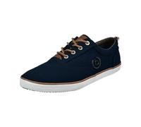 bugatti man Herren sportliche Schnürer, Männer Schnürhalbschuhe, Wechselfußbett,Schnuerung,Freizeit,schnürschuhe,Dark Blue (4100),45 EU/EU UK