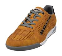 bugatti man Herren sportliche Schnürer, Männer Sneaker, Wechselfußbett,maennlich,Men,lace-up Shoes,Low-tie,Schnuerschuhe,Yellow (5000),41 EU/EU UK
