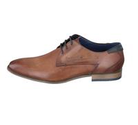 Bugatti Man Herrenschuhe Elegante Schnürer cognac cognac - Gr. - 43