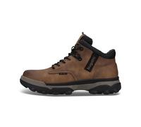 Stiefelette BUGATTI, Herren, Gr. 46, braun (cognac), Lederimitat, Schuhe Stiefelette, Boots, Stiefelette mit Profilsohle (79753813-46) cognac