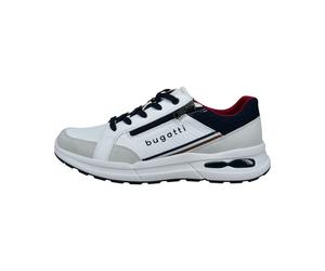 Bugatti Man Herrenschuhe Orthopädische Schuhe white / light grey white / light grey - Gr. - 44