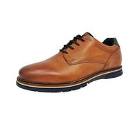 bugatti Herren Sammy Comfort Schnürhalbschuhe, Cognac, 43 EU