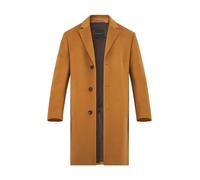 bugatti Mantel Herren Reverskragen braun, 54 (XL)