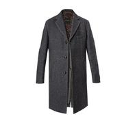 bugatti Mantel Herren Reverskragen Wolle braun, 56 (XXL)