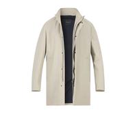 bugatti Mantel Herren Stehkragen Mikrofaser beige, 50 (M)