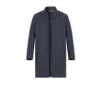 bugatti Mantel Herren Stehkragen Wolle blau, 54 (XL)