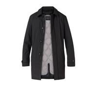 bugatti Herren Mantel Modern Fit wasserabweisend Basic Kragen