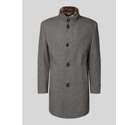 bugatti Mantel mit Stehkragen in Graphit, Größe 58