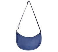 bugatti Mare 1.0 Crossbody-Moonbag für Damen, leichte Halbmond-Umhängetasche aus Polyester, blau