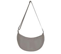 bugatti Mare 1.0 Crossbody-Moonbag für Damen, leichte Halbmond-Umhängetasche aus Polyester, taupe