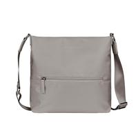 bugatti Mare 1.0 Schultertasche für Damen mittelgroß, leichte Umhängetasche aus Polyester in taupe