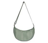 bugatti Mare 1.0 Crossbody-Moonbag für Damen, leichte Halbmond-Umhängetasche aus Polyester, olive