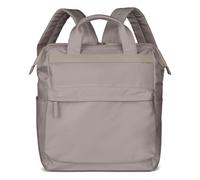 bugatti Mare 2.0 Rucksack Damen mit Taschenfunktion, leichter Daypack mit Laptopfach 15", taupe
