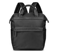 bugatti Mare 2.0 Rucksack Damen mit Taschenfunktion, leichter Daypack mit Laptopfach 15", schwarz