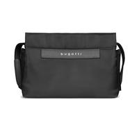 bugatti Mare 2.0 Schultertasche für Damen, kleine Umhängetasche auch als Clutch nutzbar, schwarz